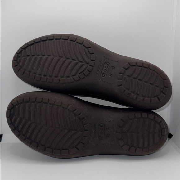 CROCS Kadee Brown Ballet Flats Slip On Women’s 7 - Picture 9 of 10